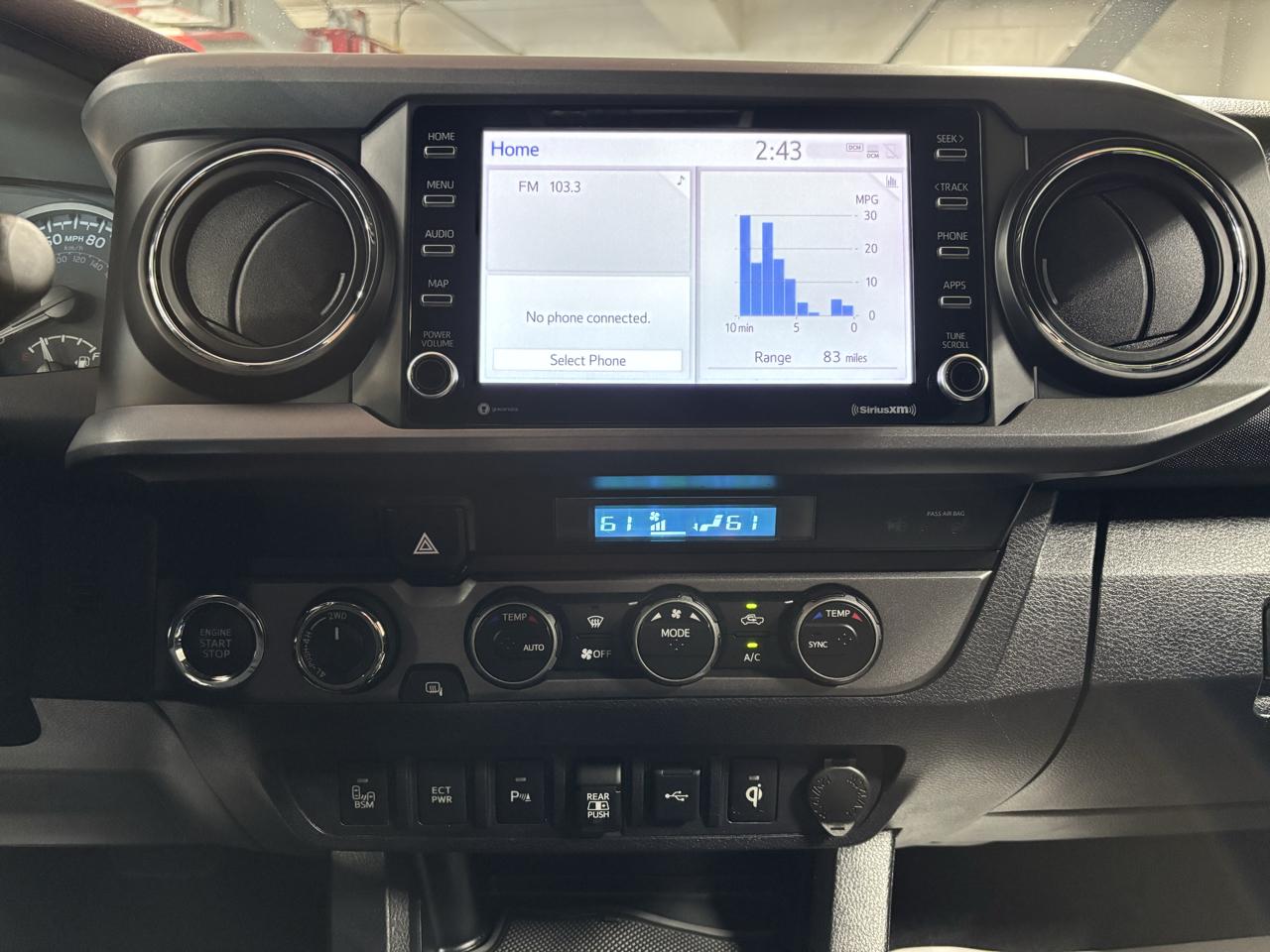 Toyota Tacoma 4WD TRD Off Road Double Cab 5' Bed V6 MT (Natl) 2021
