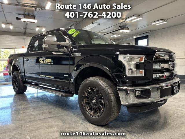 Black 2016 Ford F-150 Pickup Truck Four-Wheel Drive Automatic