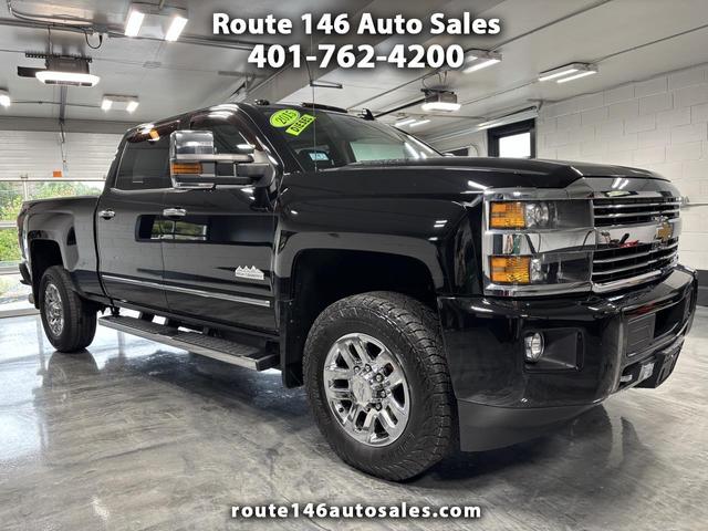 Black 2015 Chevrolet Silverado 3500HD Pickup Truck Four-Wheel Drive Automatic
