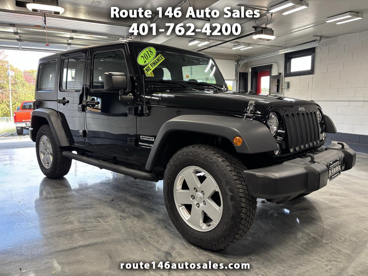 Jeep Wrangler JK Unlimited Sport 4x4 2018
