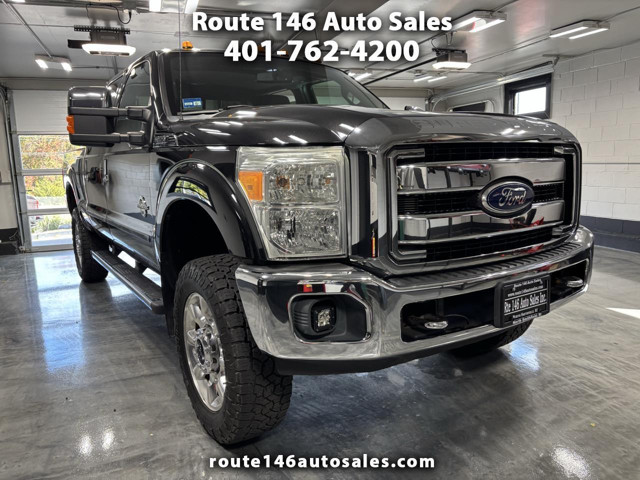Ford Super Duty F-350 SRW 4WD Crew Cab 156" Lariat 2011