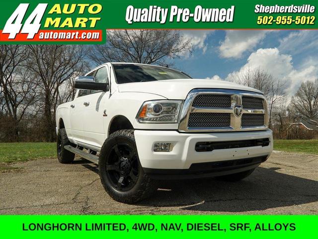 White 2013 RAM 2500 Pickup Truck Four-Wheel Drive 6-Speed Automatic