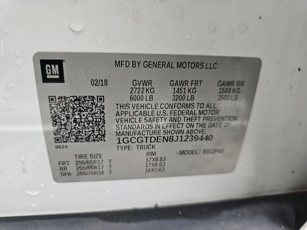 Chevrolet Colorado  2018