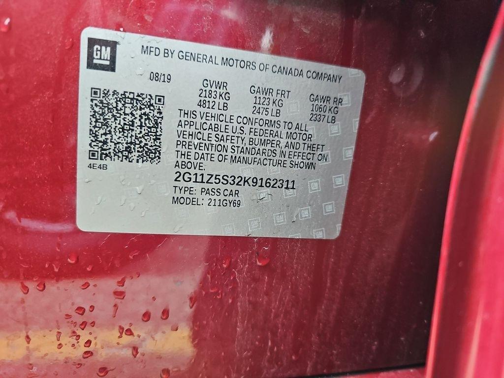 Chevrolet Impala  2019