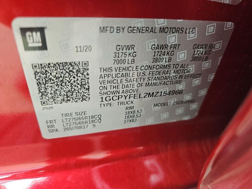 Chevrolet Silverado 1500  2021