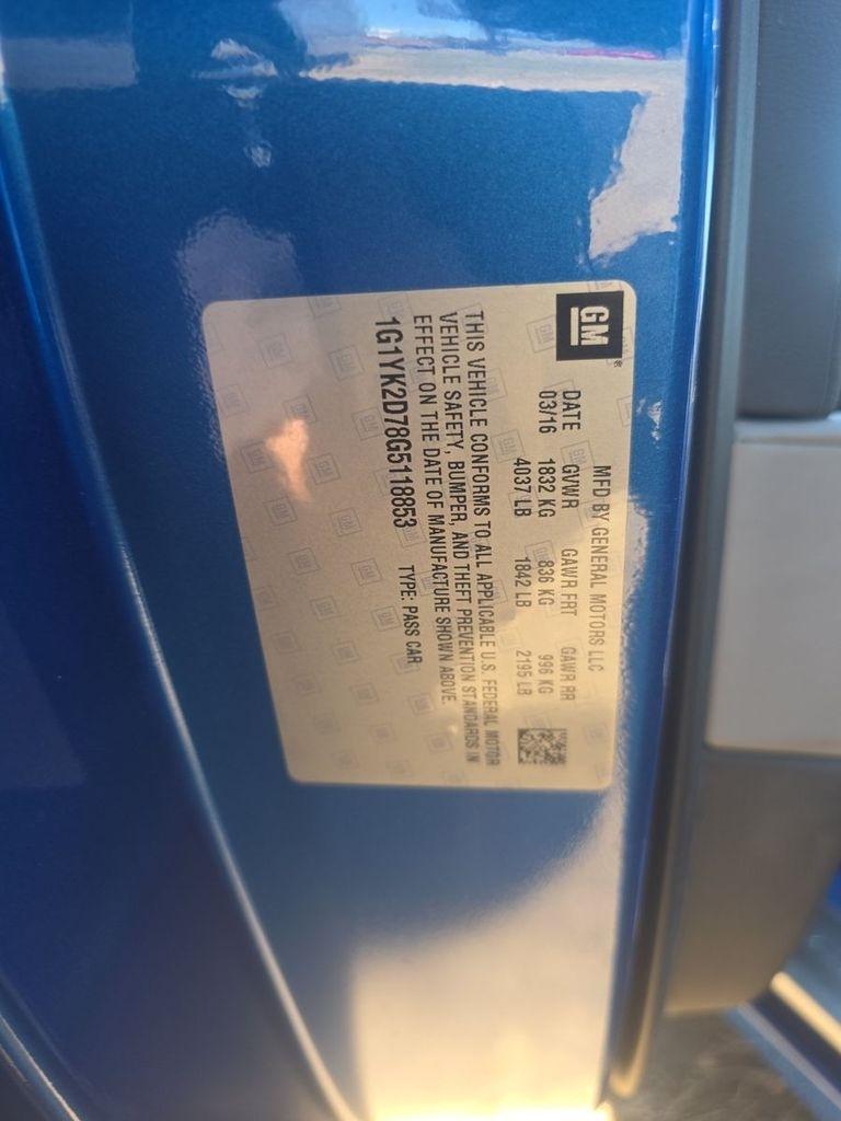 Chevrolet Corvette  2016