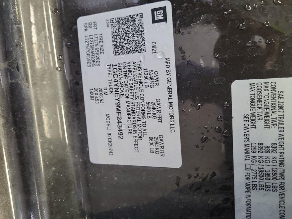 Chevrolet Silverado 2500HD  2021