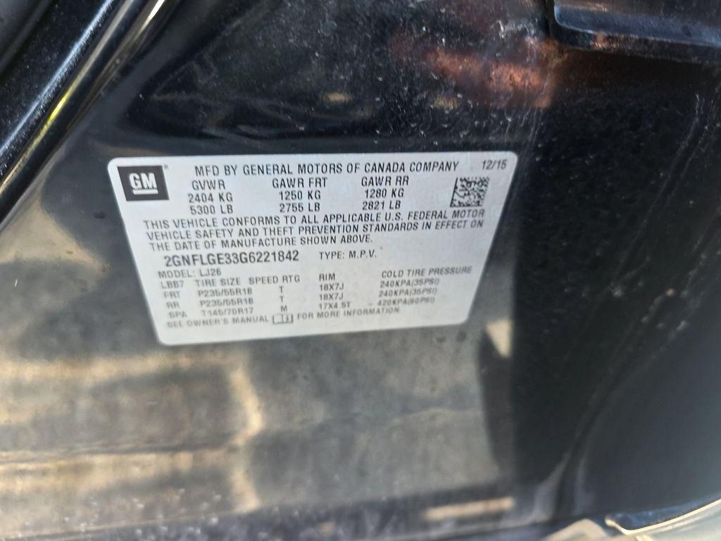 Chevrolet Equinox  2016