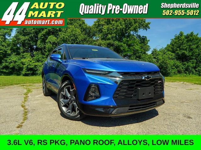 Blue 2020 Chevrolet Blazer SUV / Crossover Front-Wheel Drive 9-Speed Automatic