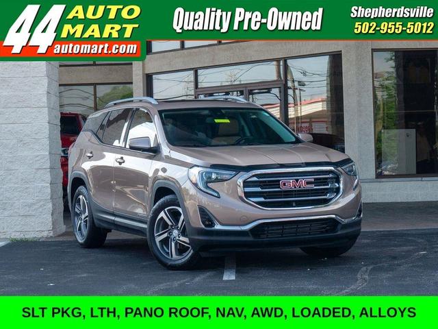 Brown 2018 GMC Terrain SUV / Crossover Front-Wheel Drive 9-Speed Automatic