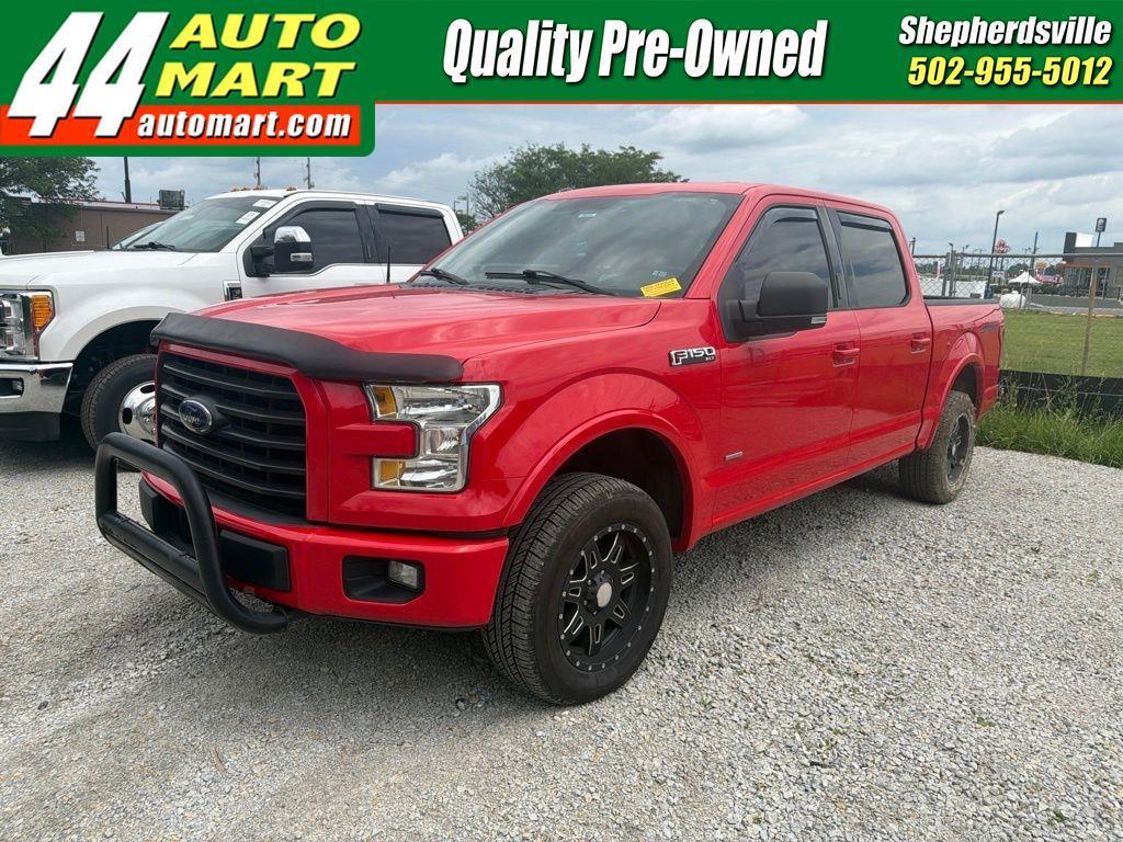 Red 2015 Ford F-150 Pickup Truck 4X2 6-Speed Automatic