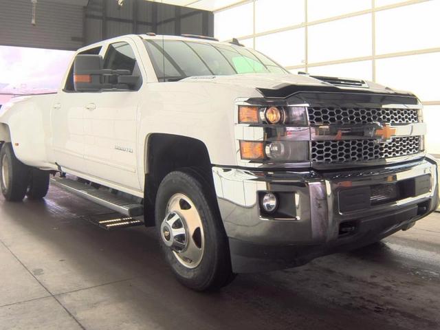 Summit White 2019 Chevrolet Silverado 3500HD Pickup Truck Four-Wheel Drive 6-Speed Automatic