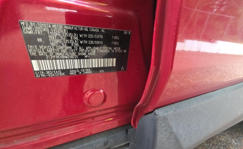 Toyota RAV4  2017