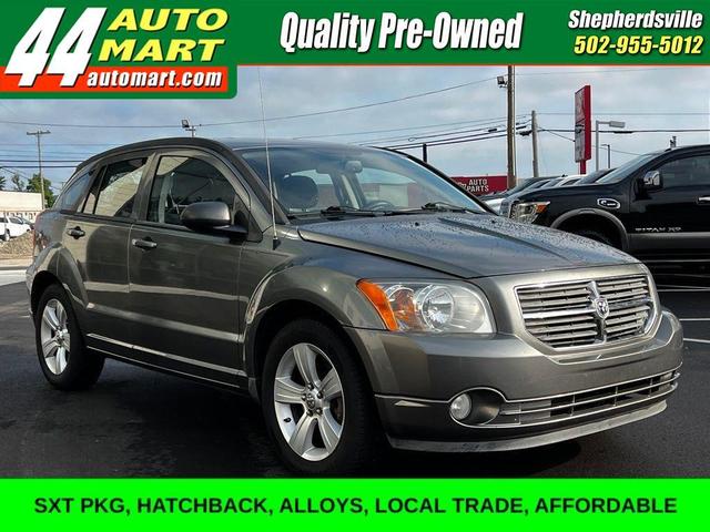 Gray 2012 Dodge Caliber Hatchback Front-Wheel Drive Continuously Variable Transmission