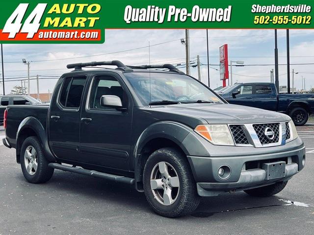 Gray 2006 Nissan Frontier Pickup Truck Four-Wheel Drive 5-Speed Automatic