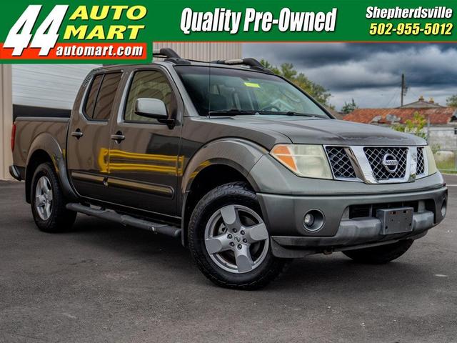 Gray 2006 Nissan Frontier Pickup Truck Four-Wheel Drive 5-Speed Automatic