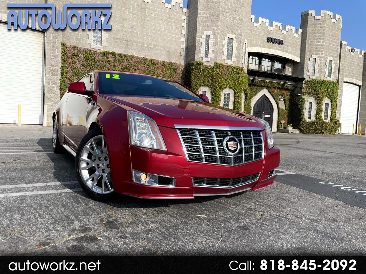 Cadillac CTS Coupe 2dr Cpe Premium RWD 2012