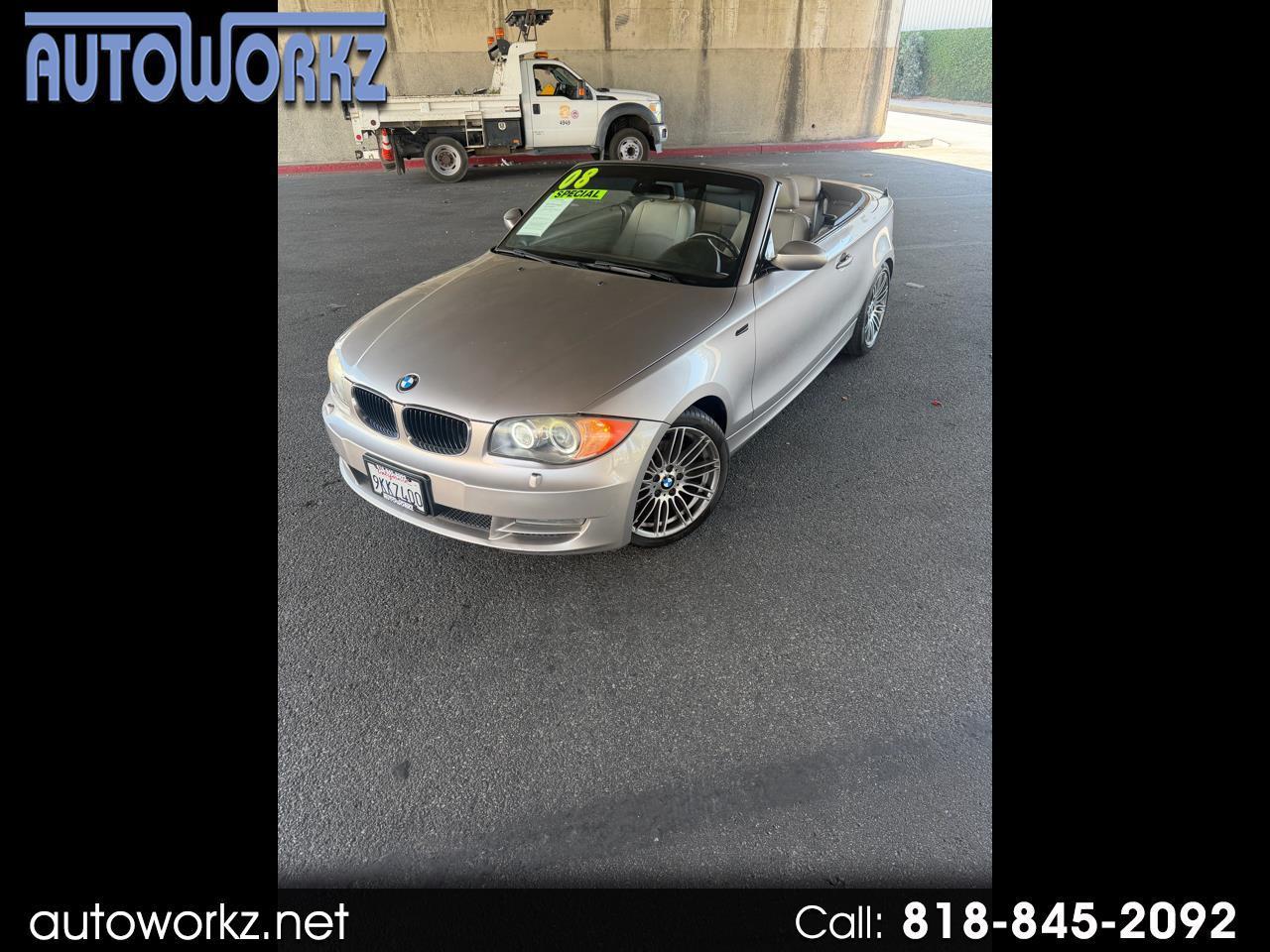BMW 1 Series 2dr Conv 128i SULEV 2008