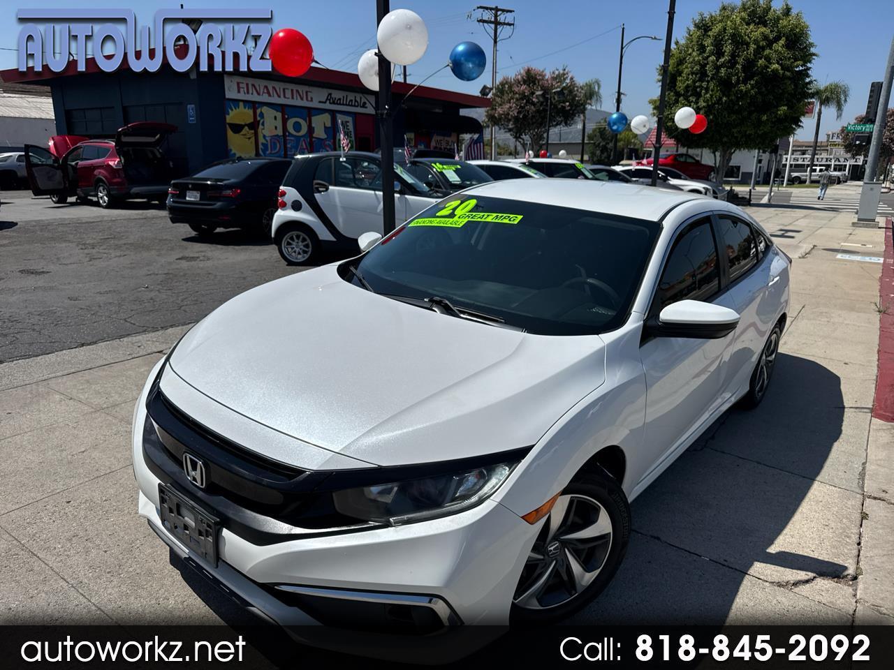 Honda Civic Sedan LX CVT 2020