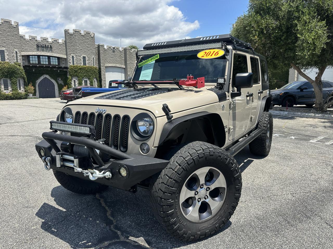 Jeep Wrangler Unlimited 4WD 4dr Sport 2016
