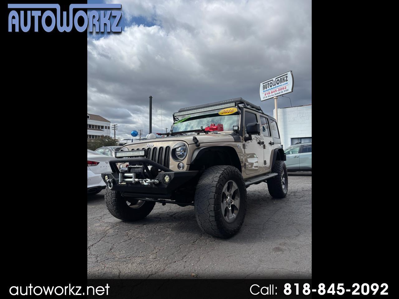 Jeep Wrangler Unlimited 4WD 4dr Sport 2016