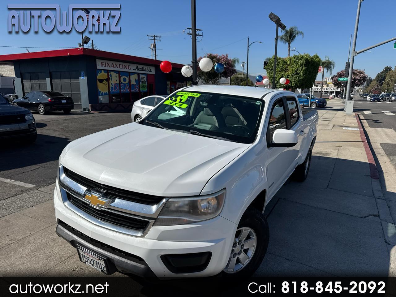 2019 Chevrolet Colorado 4WD Crew Cab 140.5" Work Truck
