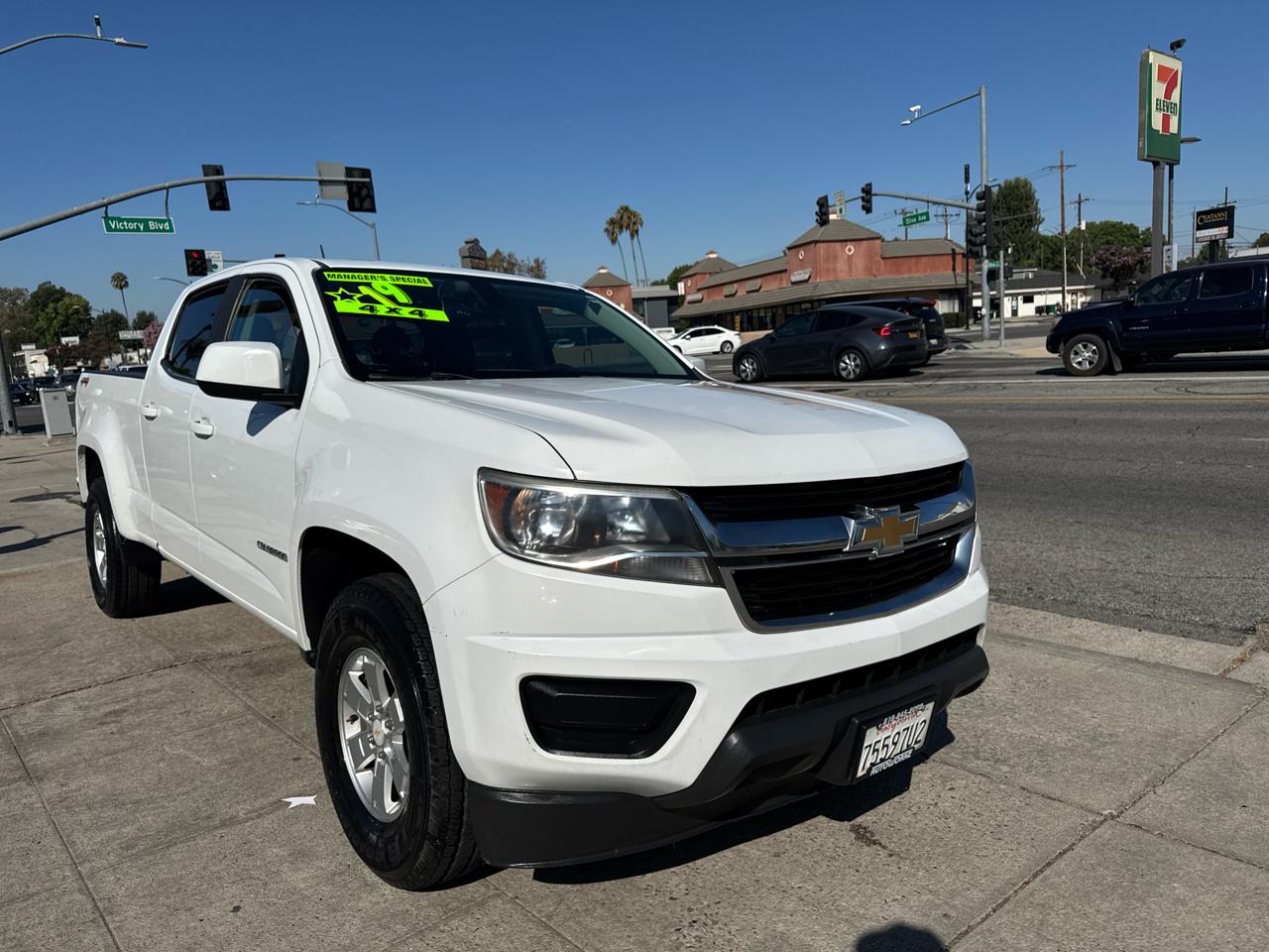 Chevrolet Colorado 4WD Crew Cab 140.5" Work Truck 2019