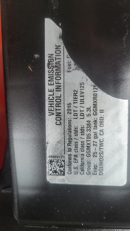 Chevrolet Silverado 1500 2WD Double Cab 143.5" Work Truck 2016