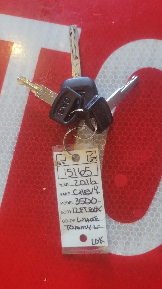 Chevrolet Express Commercial Cutaway 3500 Van 139" 2016