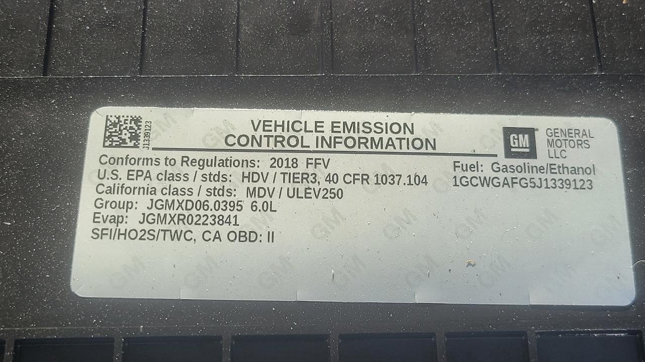 Chevrolet Express Cargo Van RWD 2500 135" 2017