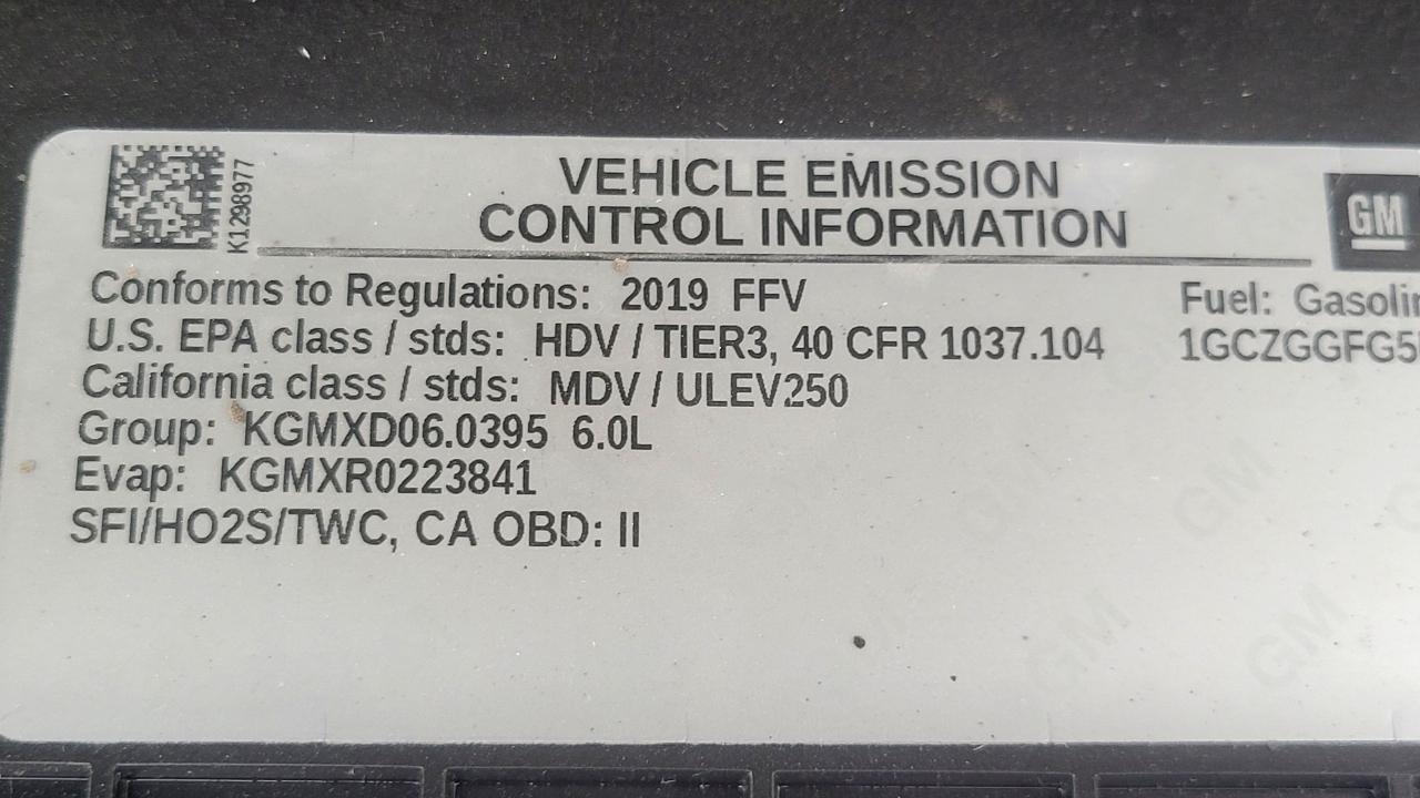 Chevrolet Express Cargo Van RWD 3500 135" 2019