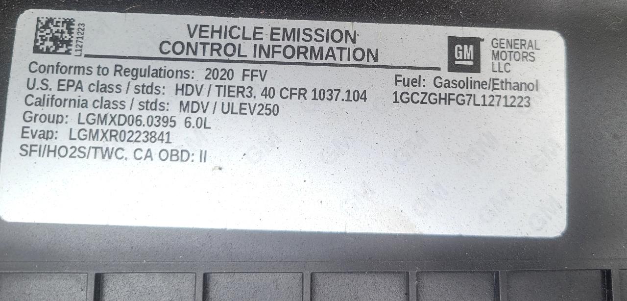 Chevrolet Express Cargo Van RWD 3500 155" 2020