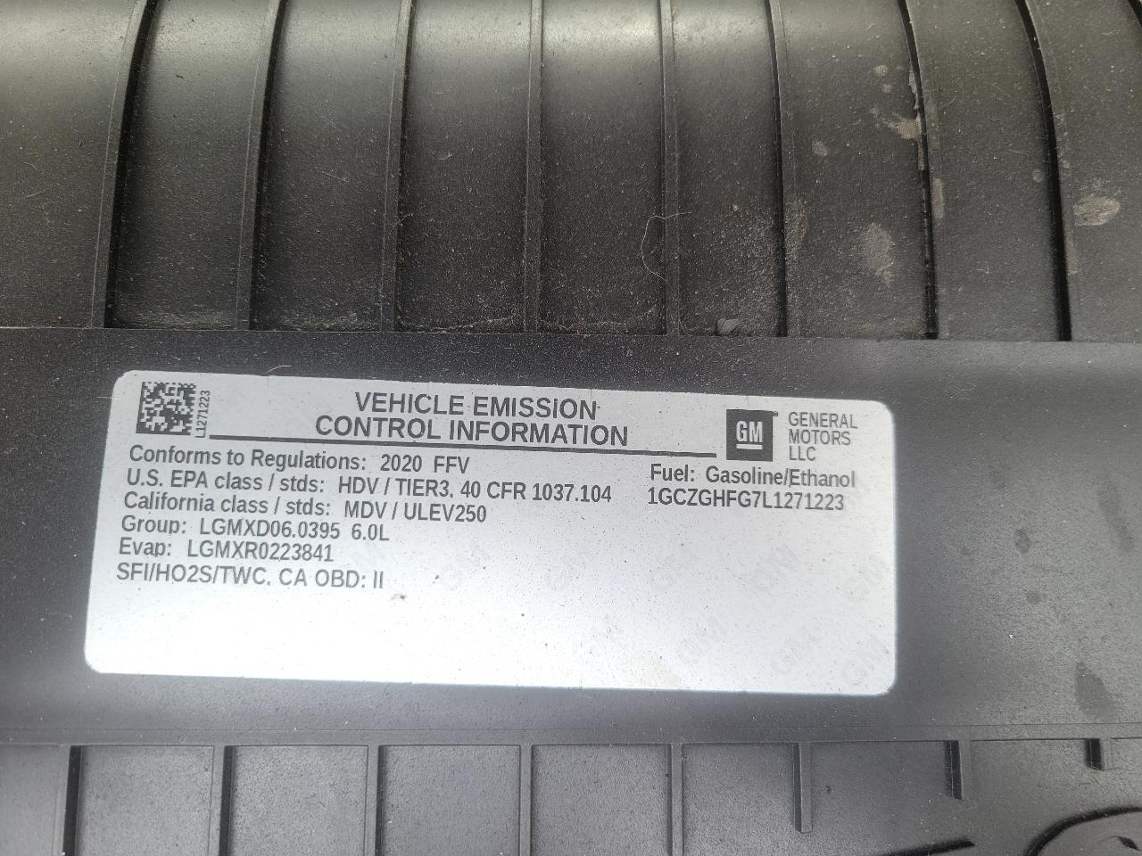 Chevrolet Express Cargo Van RWD 3500 155" 2020