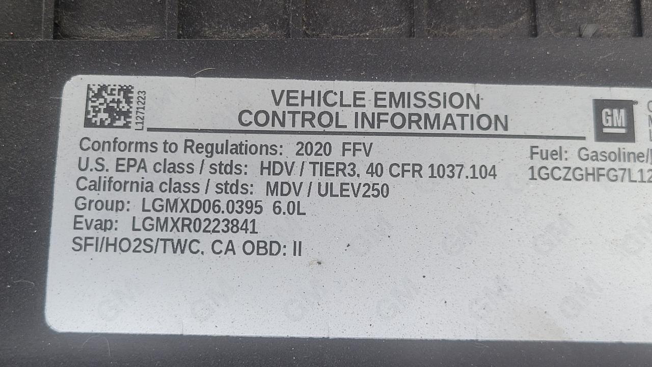 Chevrolet Express Cargo Van RWD 3500 155" 2020