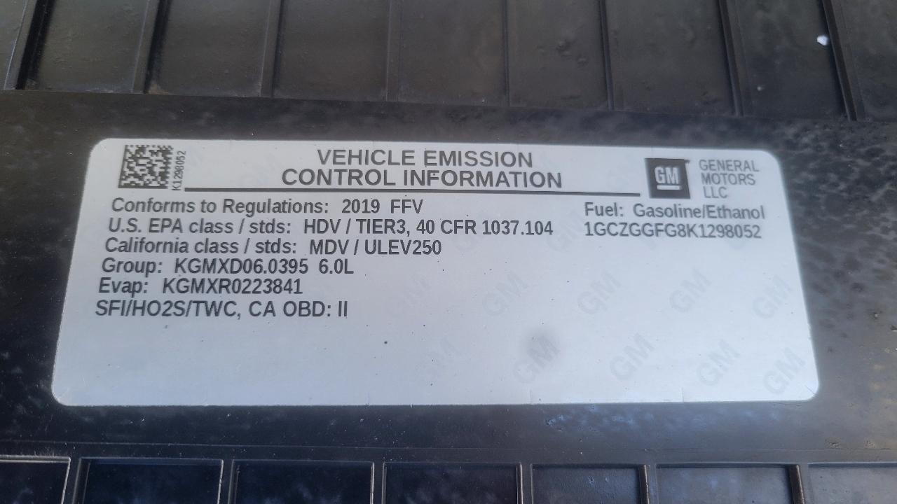 Chevrolet Express Cargo Van RWD 3500 135" 2019