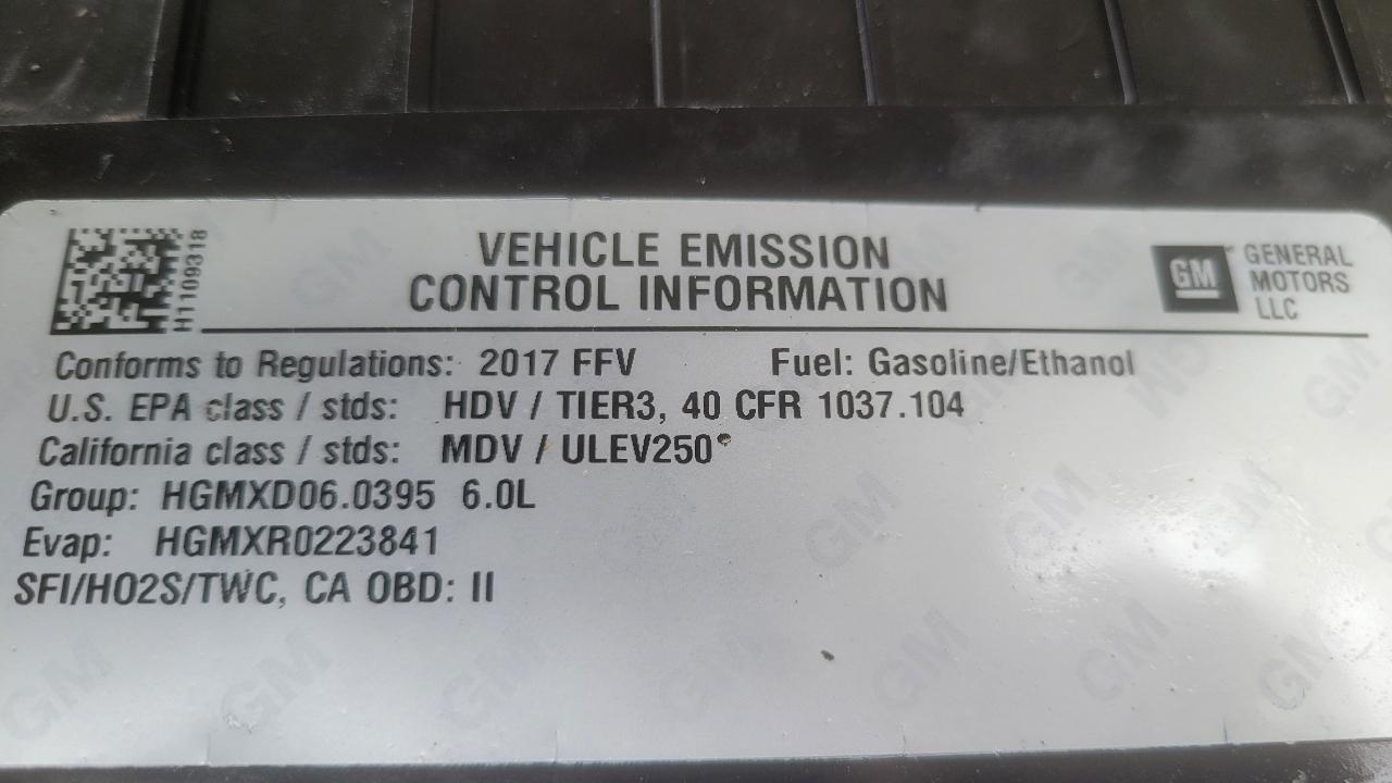 Chevrolet Express Cargo Van RWD 2500 135" 2017