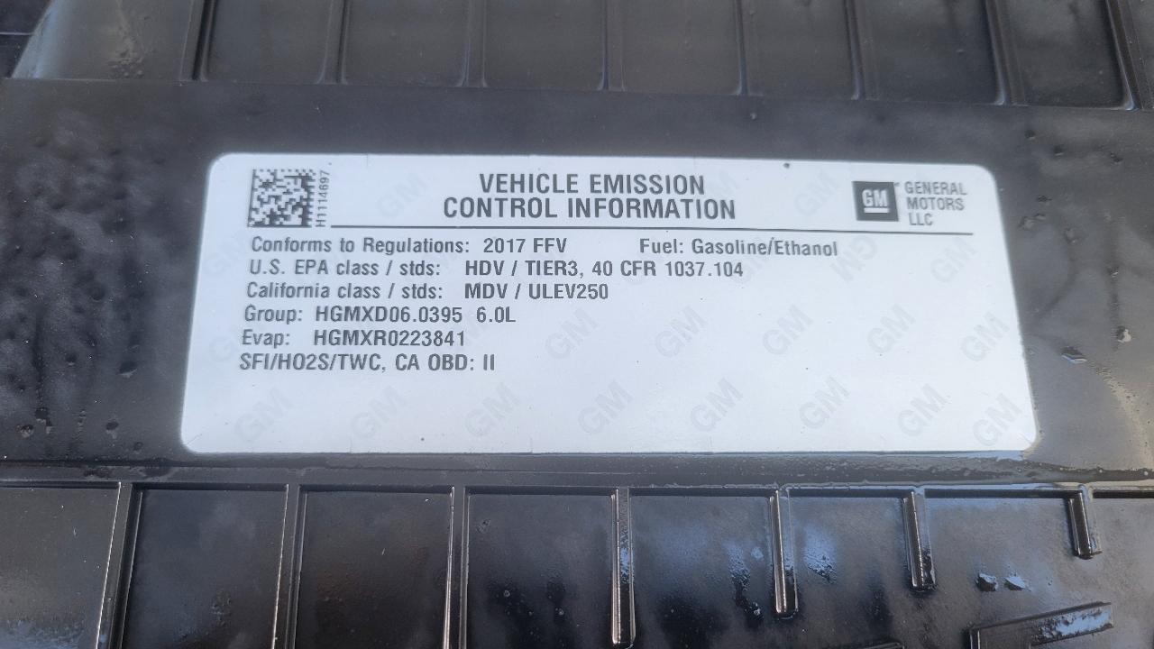 Chevrolet Express Cargo Van RWD 2500 135" 2017