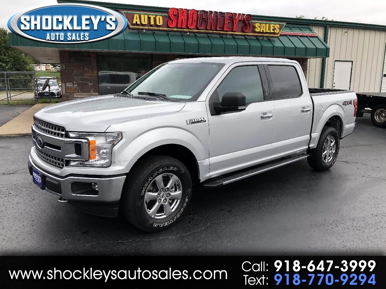 Used 2018 Ford F150 XLT 4WD SuperCrew 5.5' Box for Sale in Poteau OK