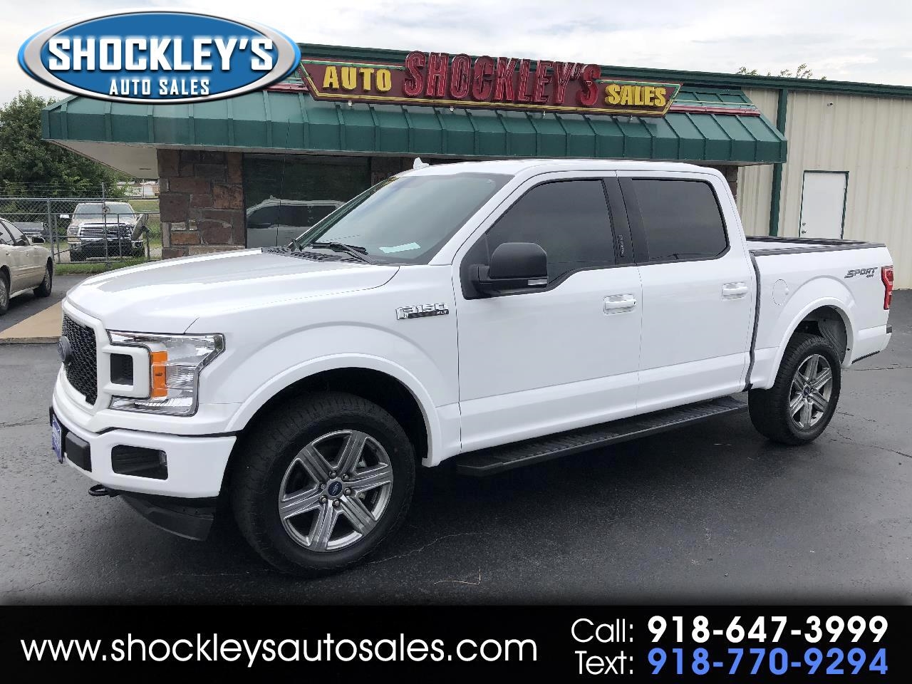 Used 2018 Ford F150 XLT 4WD SuperCrew 5.5' Box for Sale in Poteau OK 74953 Shockley's Auto Sales