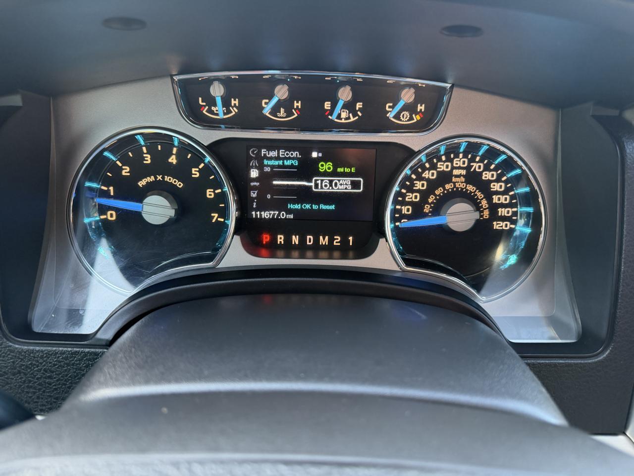 Ford F-150 2WD SuperCrew 145" Platinum 2012