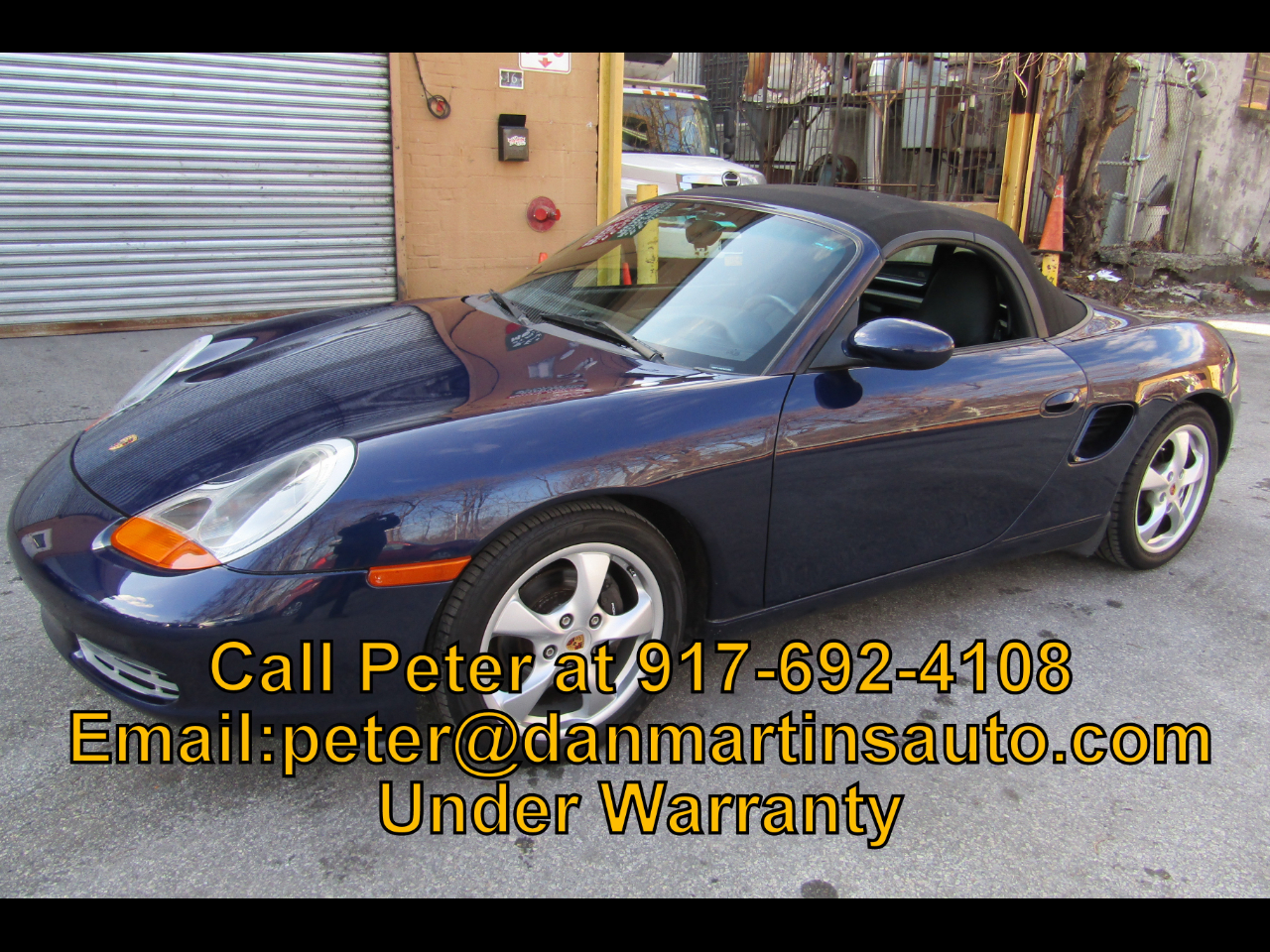 2002 Porsche Boxster 2dr Roadster Tiptronic