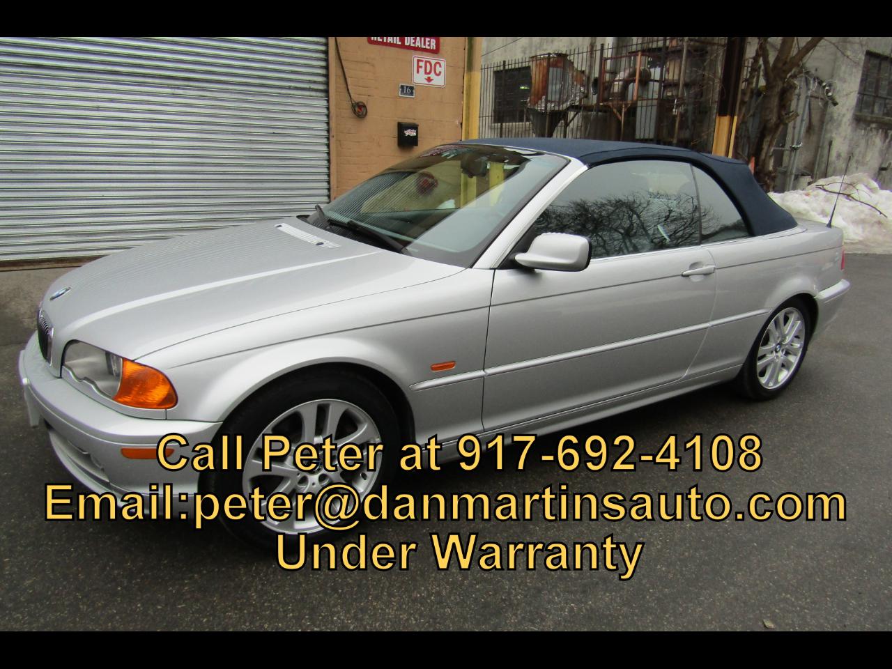 BMW 3 Series 330Ci 2dr Convertible 2002