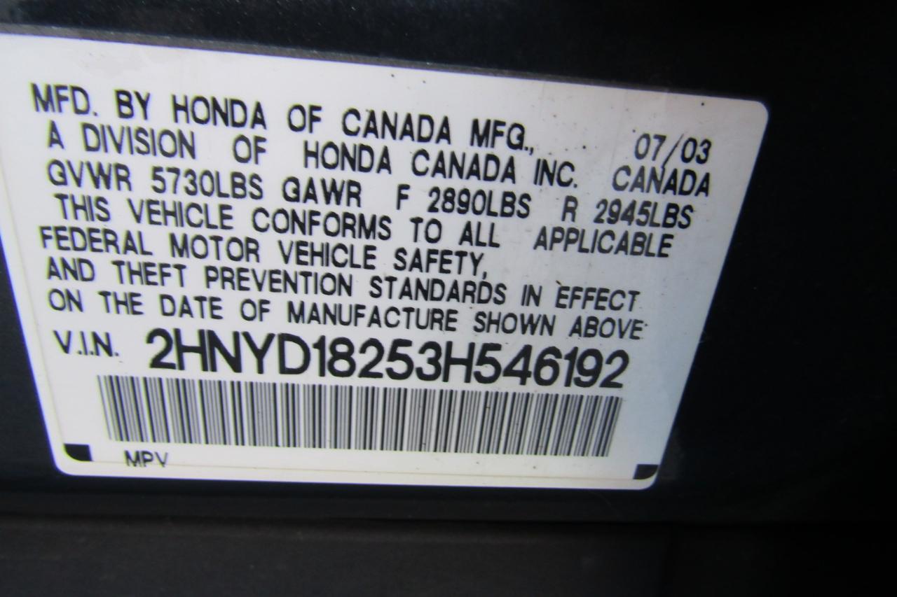 Acura MDX 4dr SUV 2003