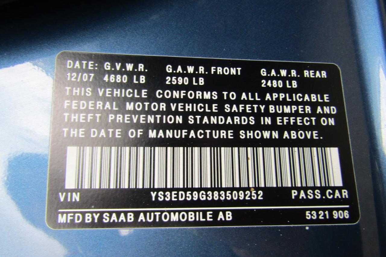 Saab 9-5 4dr Wgn SportCombi 2008