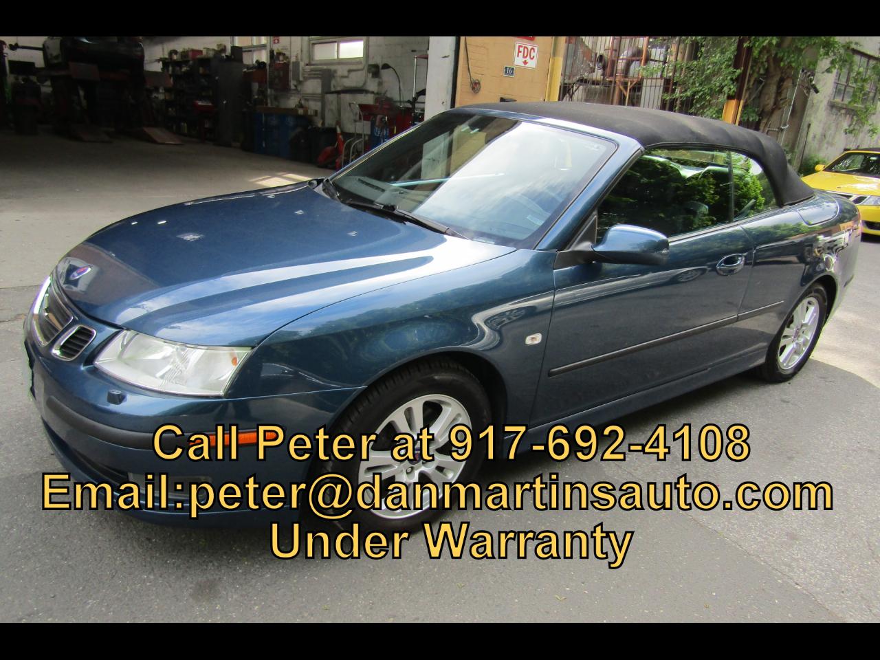 2007 Saab 9-3 2dr Conv Auto