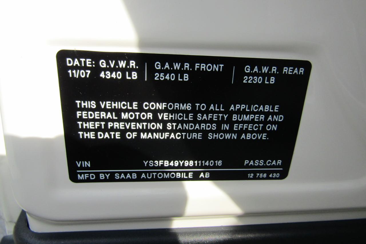 Saab 9-3 4dr Sdn 2008