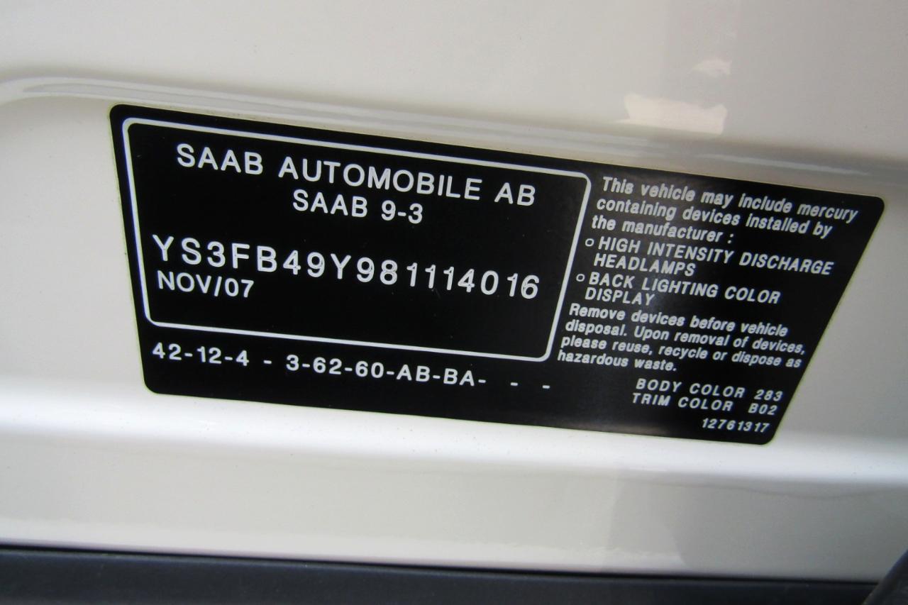 Saab 9-3 4dr Sdn 2008