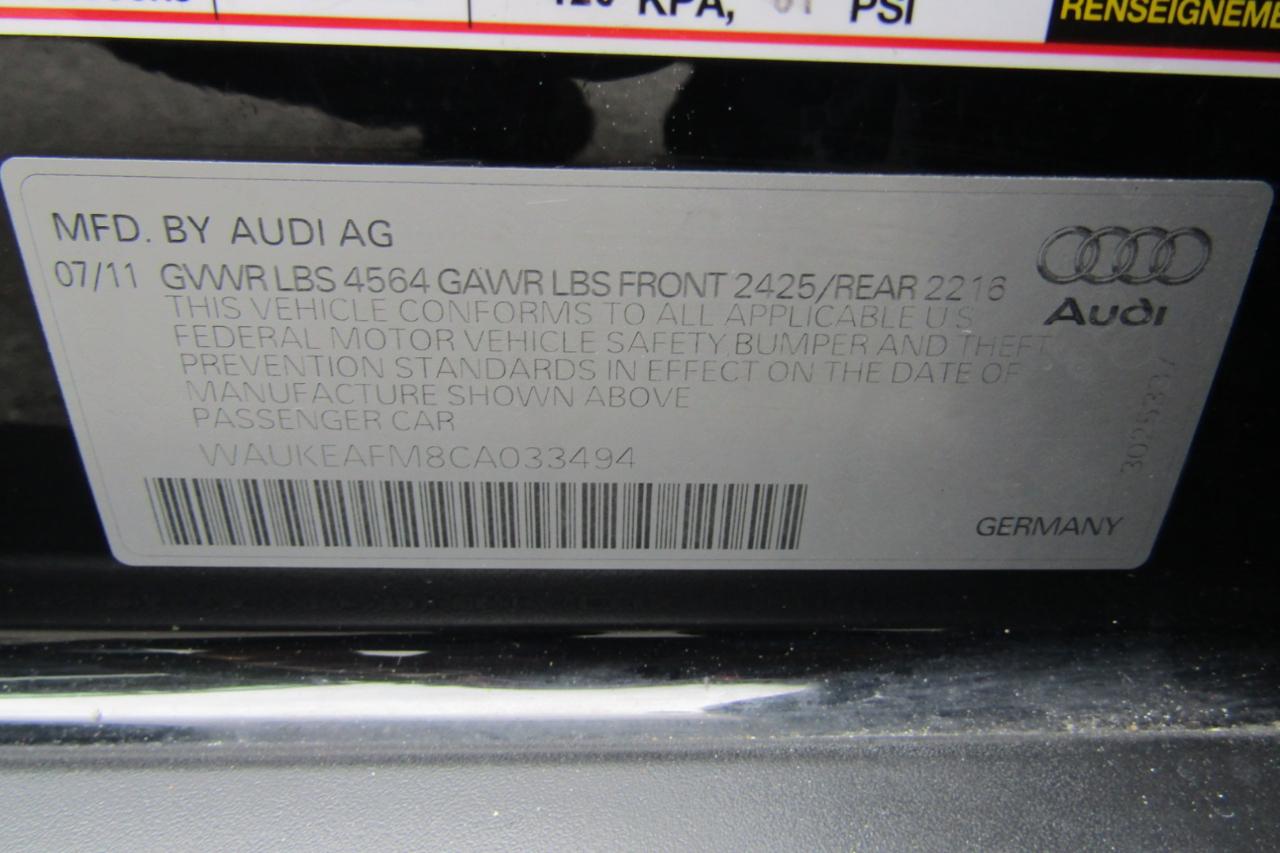 Audi A3 4dr HB S tronic FrontTrak 2.0T Premium Plus 2012