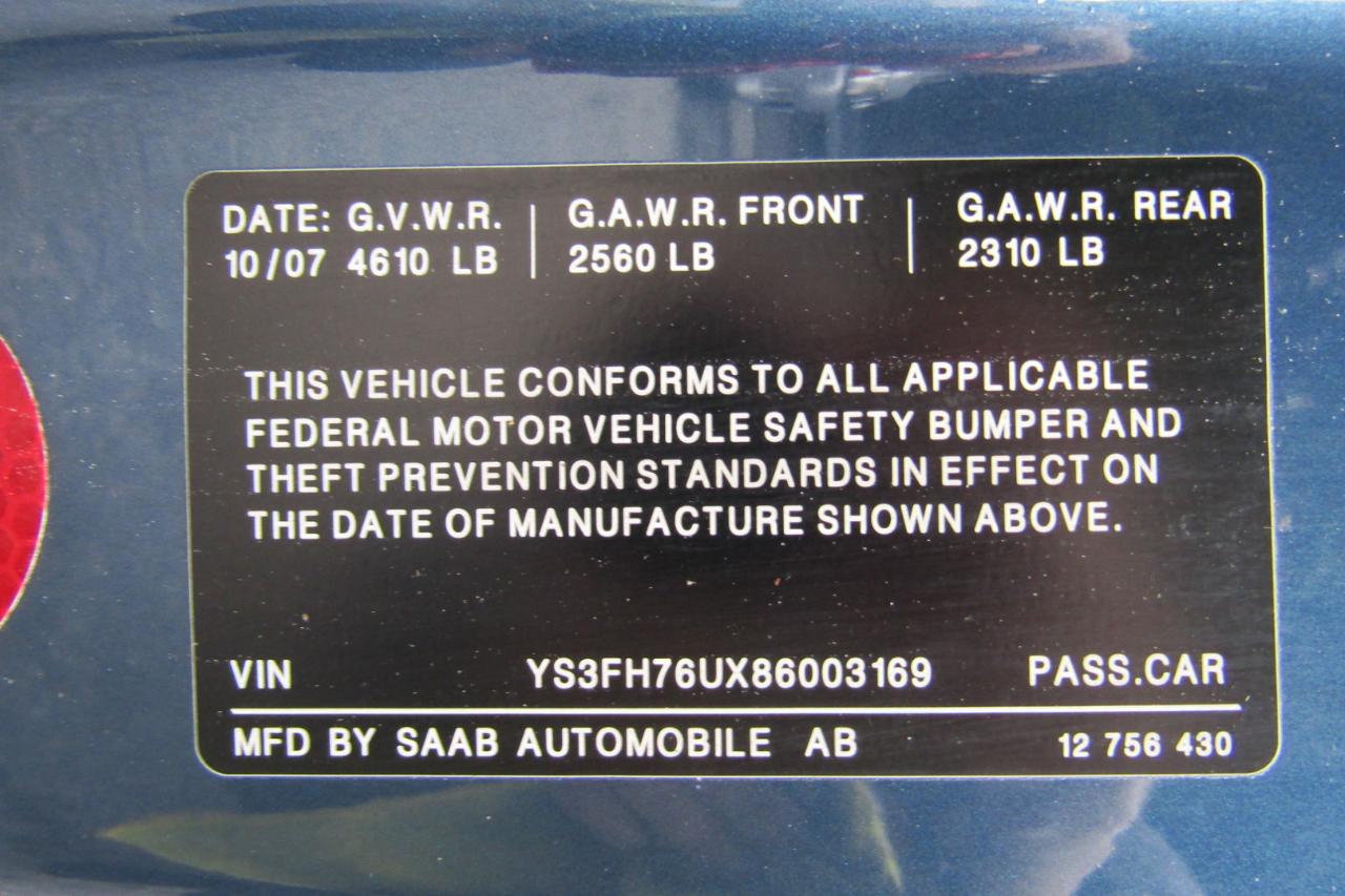 Saab 9-3 2dr Conv Aero 2008