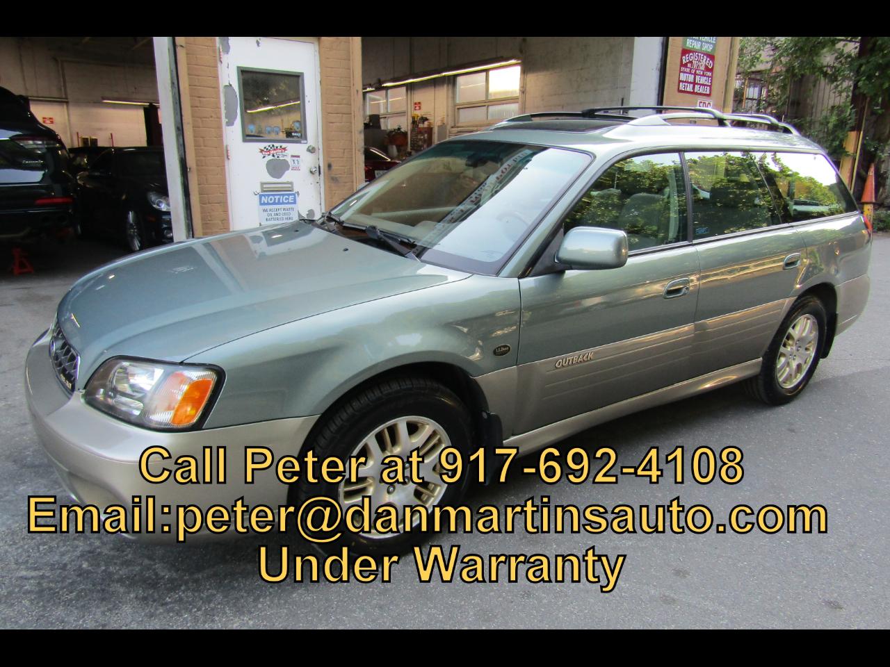 Subaru Legacy Wagon 5dr Outback H6 L.L. Bean Edition 2003
